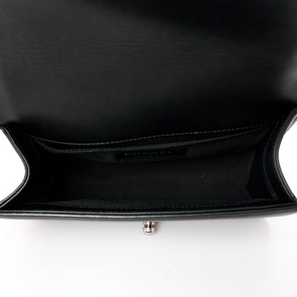 Chanel Lambskin Quilted Small Boy Flap Black 5 of 10