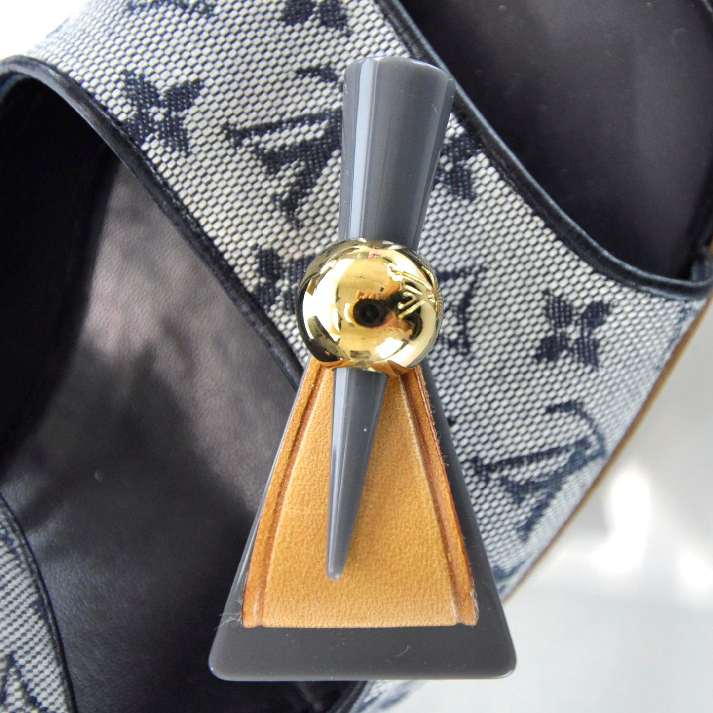 Mini Monogram Wooden Heels 37.5