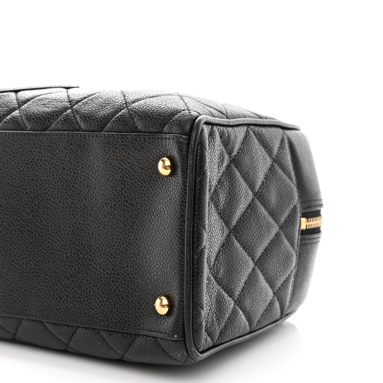 Chanel Caviar Quilted Large Bowler Black 10 of 10