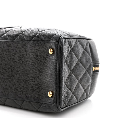 Chanel Caviar Quilted Large Bowler Black 10 of 10