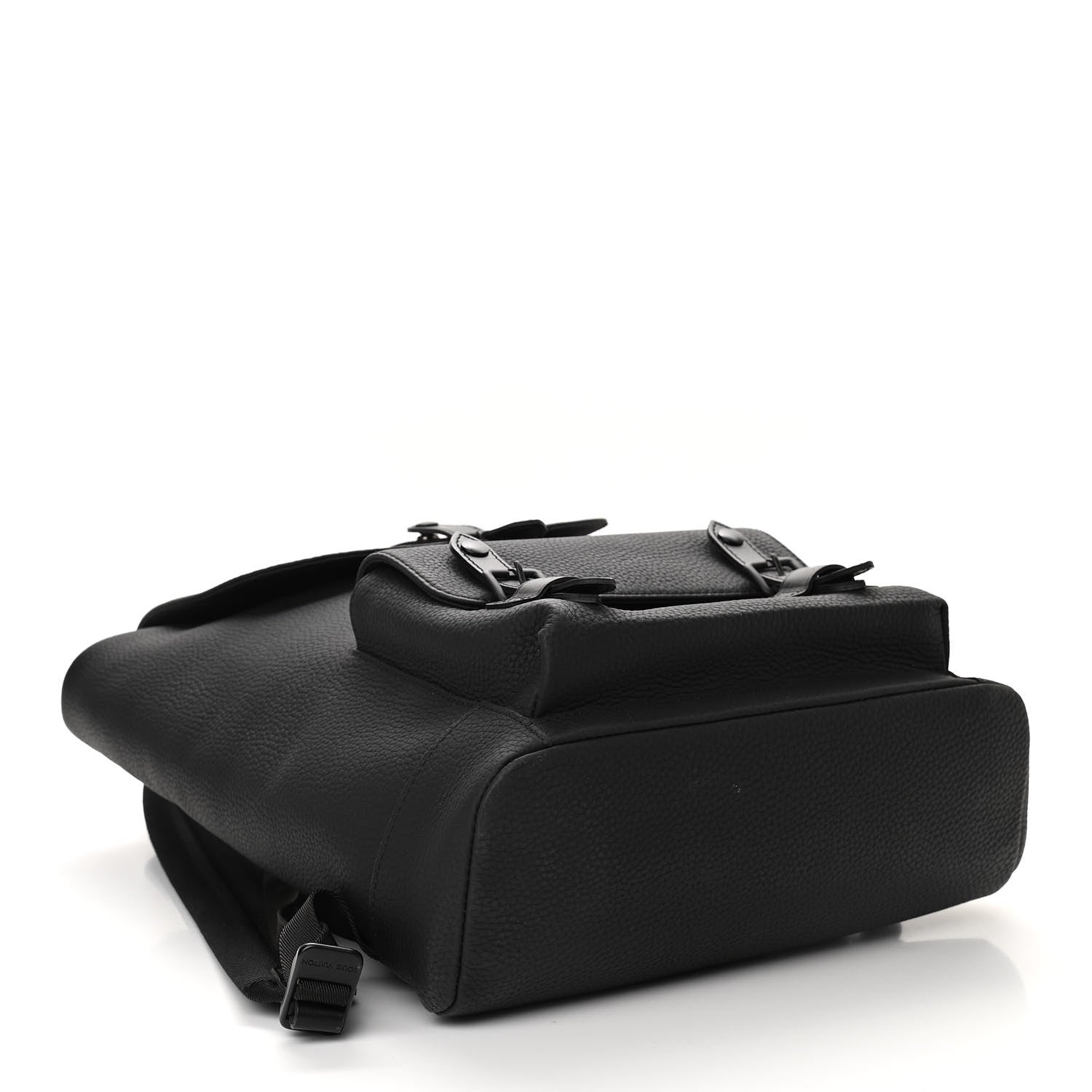 Louis Vuitton Taurillon Christopher Slim Backpack Black 4 of 10