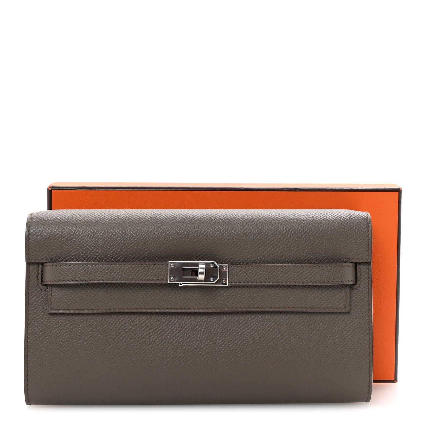 Epsom Kelly To Go Wallet Etain