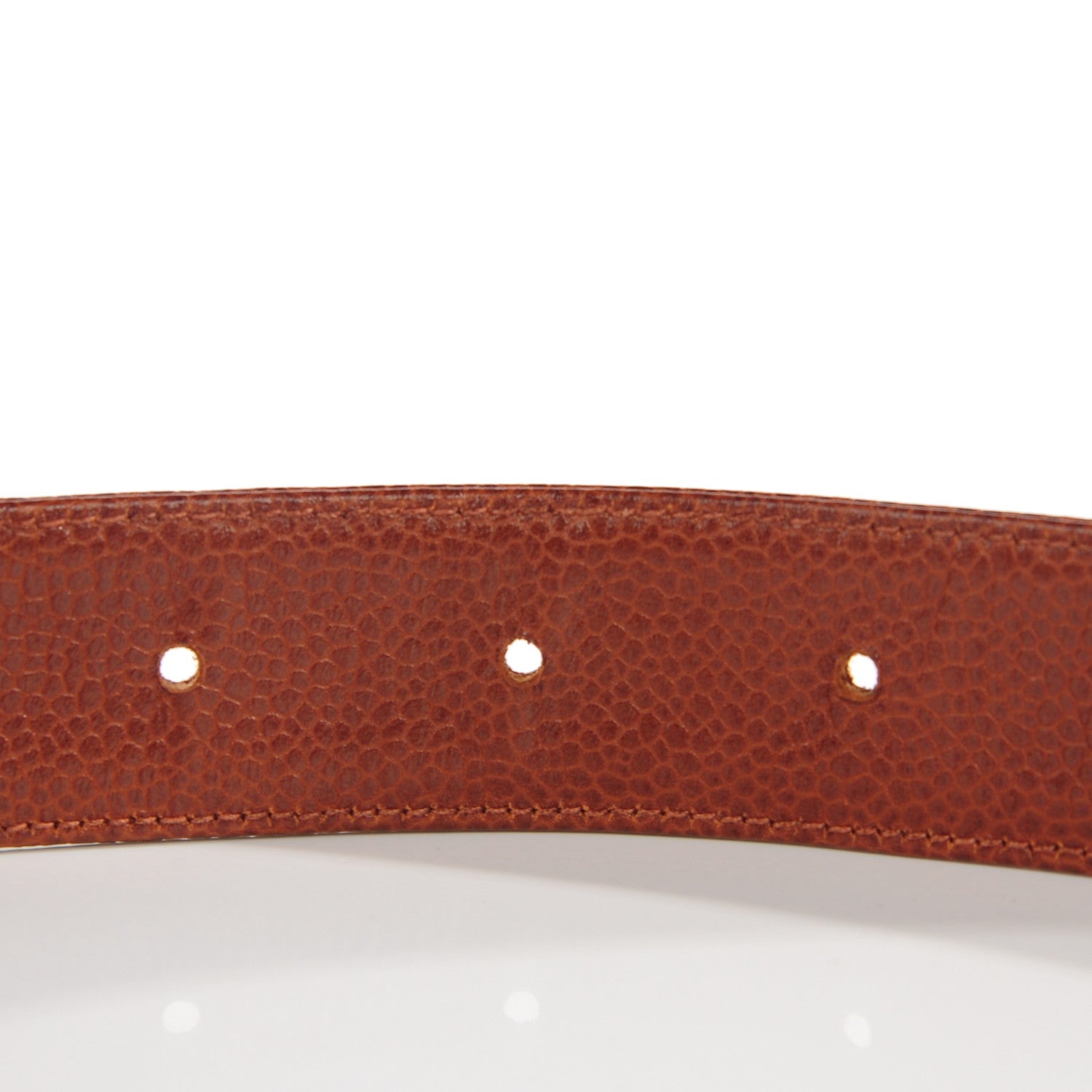 Chanel Caviar Chain Belt 85 34 Brown 7 of 7