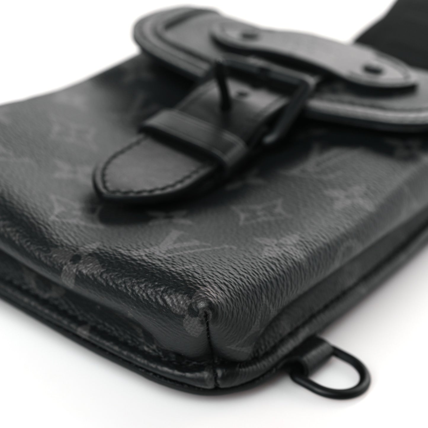 Monogram Eclipse Saumur Slingbag Black