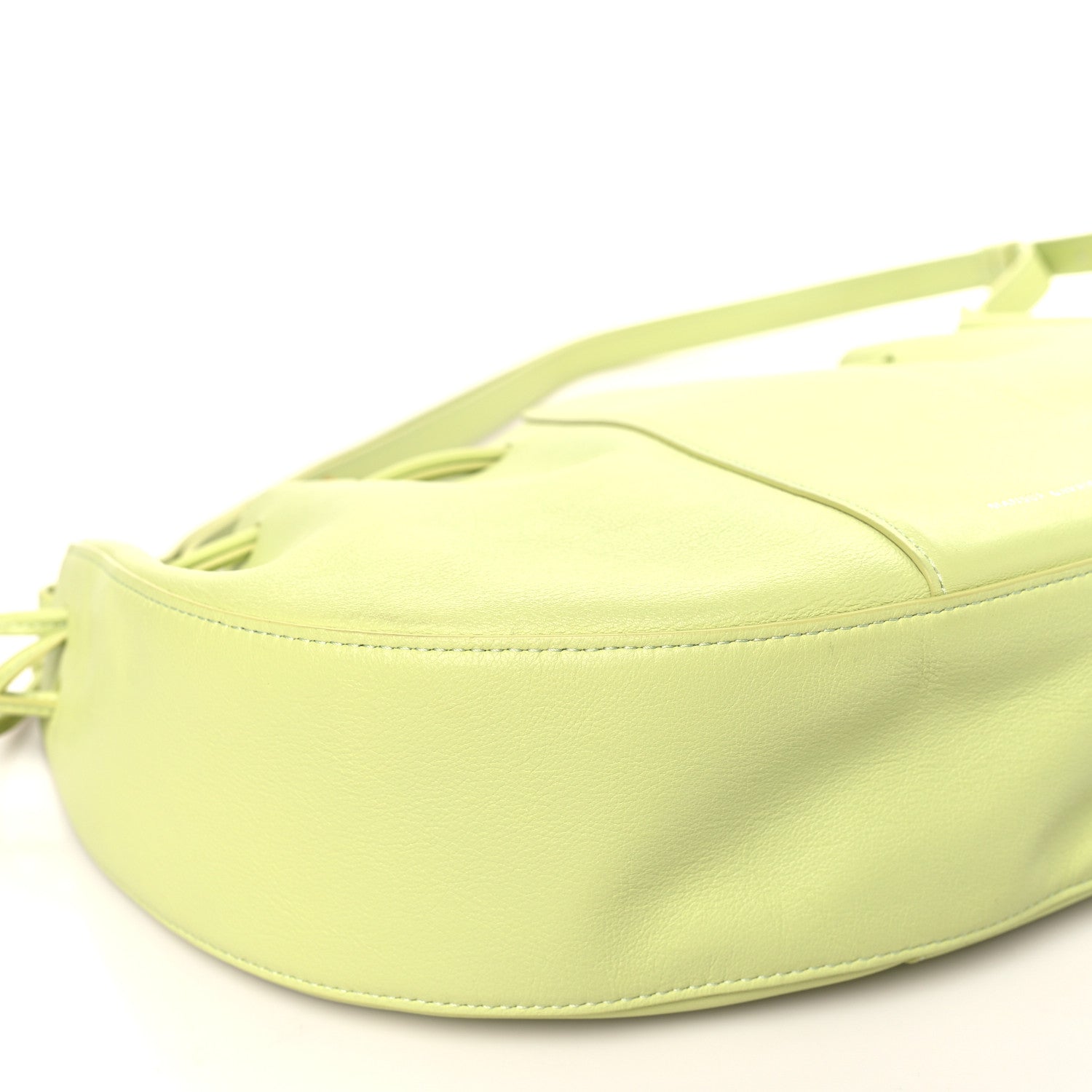 Mansur Gavriel Tumbled Calfskin Lilium Bag Mint 8 of 10