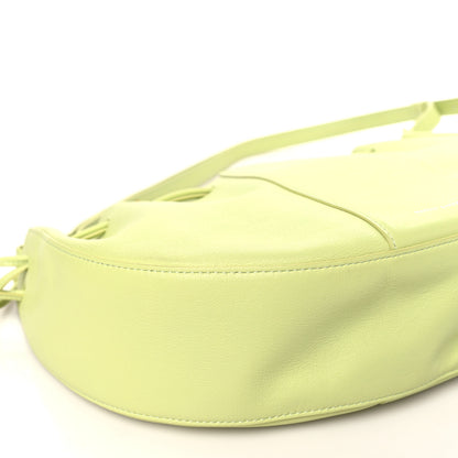 Mansur Gavriel Tumbled Calfskin Lilium Bag Mint 8 of 10