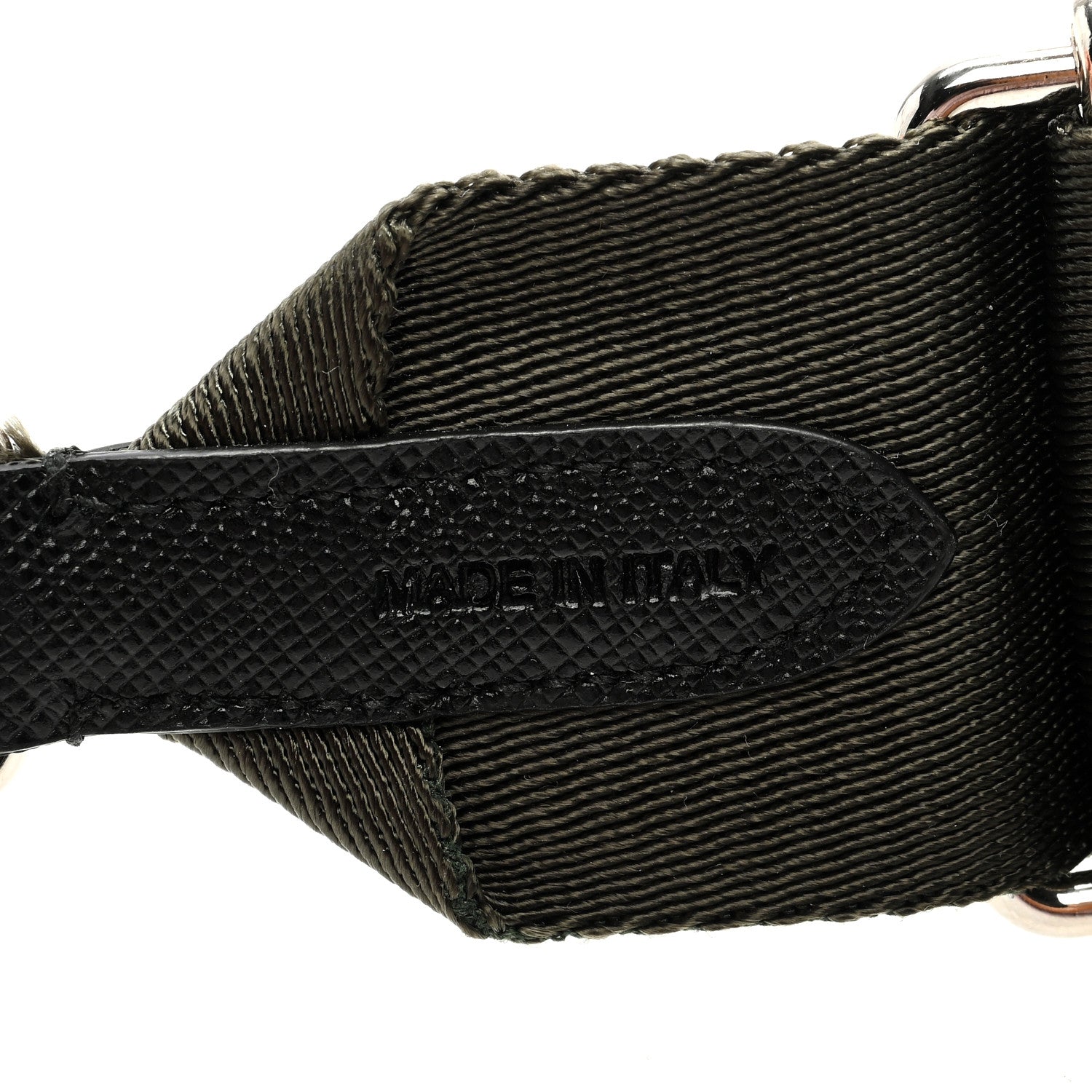 Prada Canvas Shoulder Strap Khaki 3 of 3