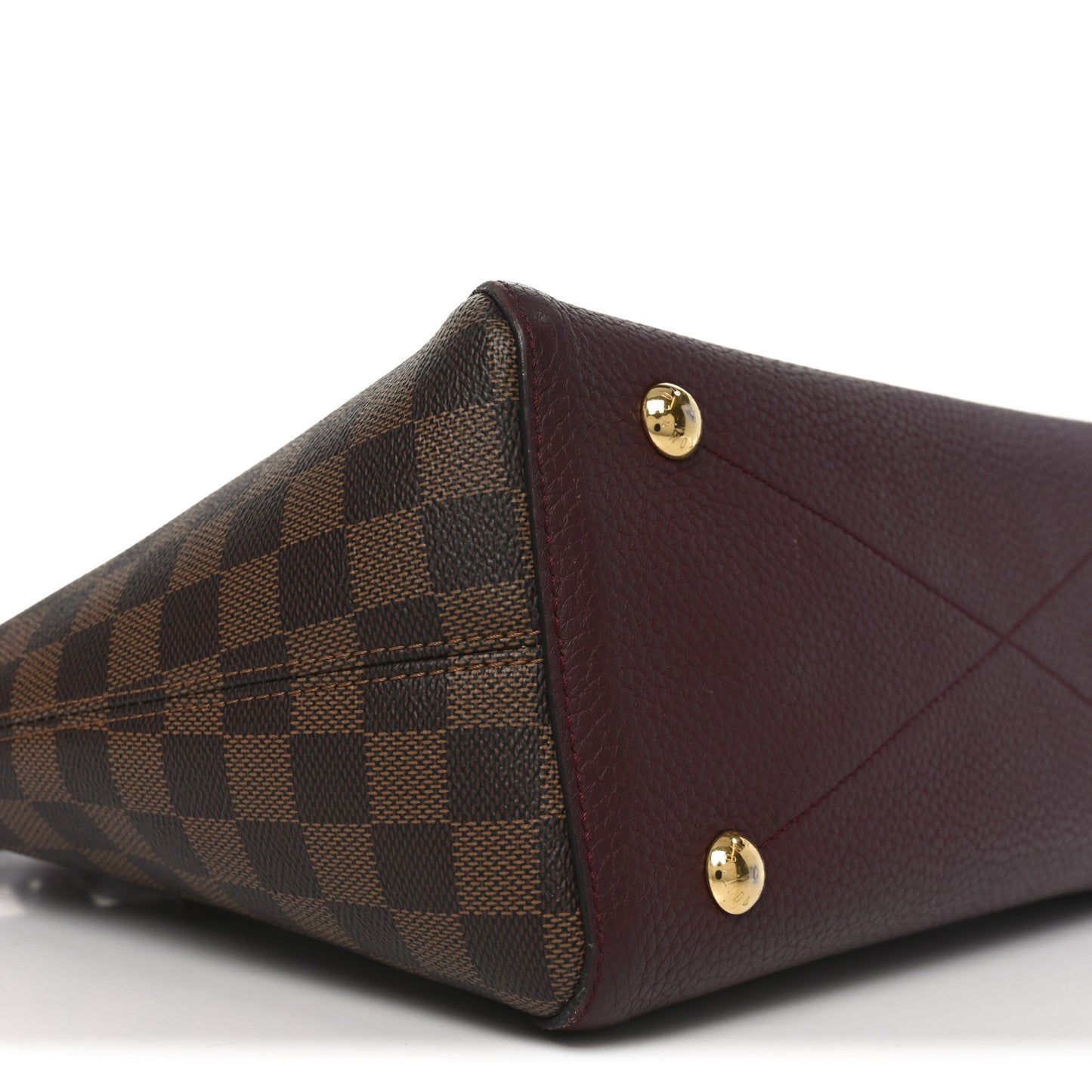 Damier Ebene Cuir Taurillon Hyde Park Fuchsia