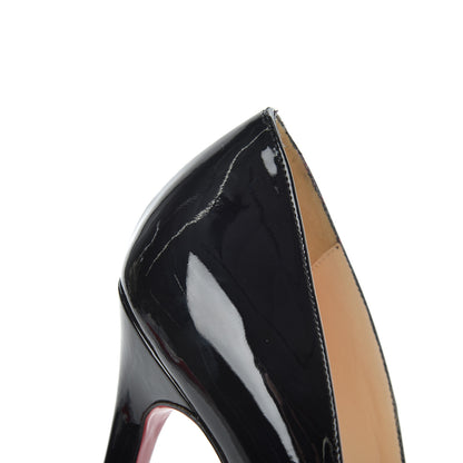 Christian Louboutin Patent Pigalle Plato 120 Pumps 36 Black 11 of 11