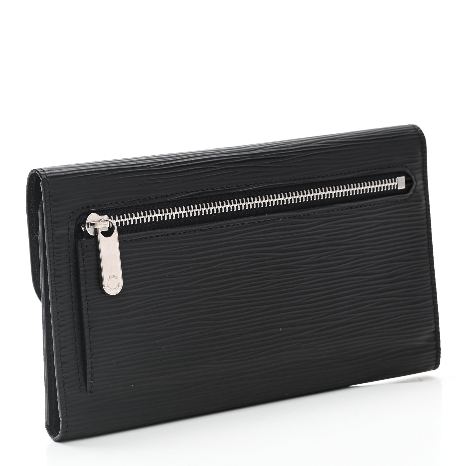 Louis Vuitton Epi Eugenie Wallet Black 3 of 7