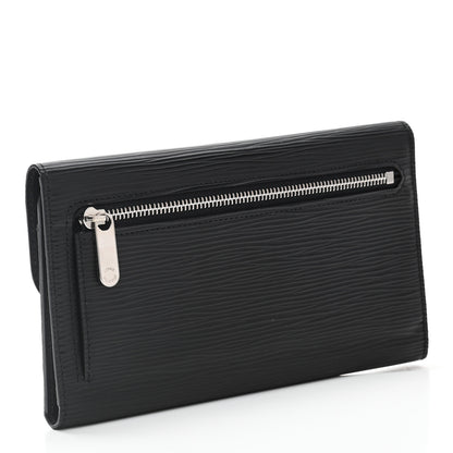 Louis Vuitton Epi Eugenie Wallet Black 3 of 7