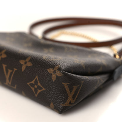 Louis Vuitton Monogram Pallas Clutch Black 9 of 9