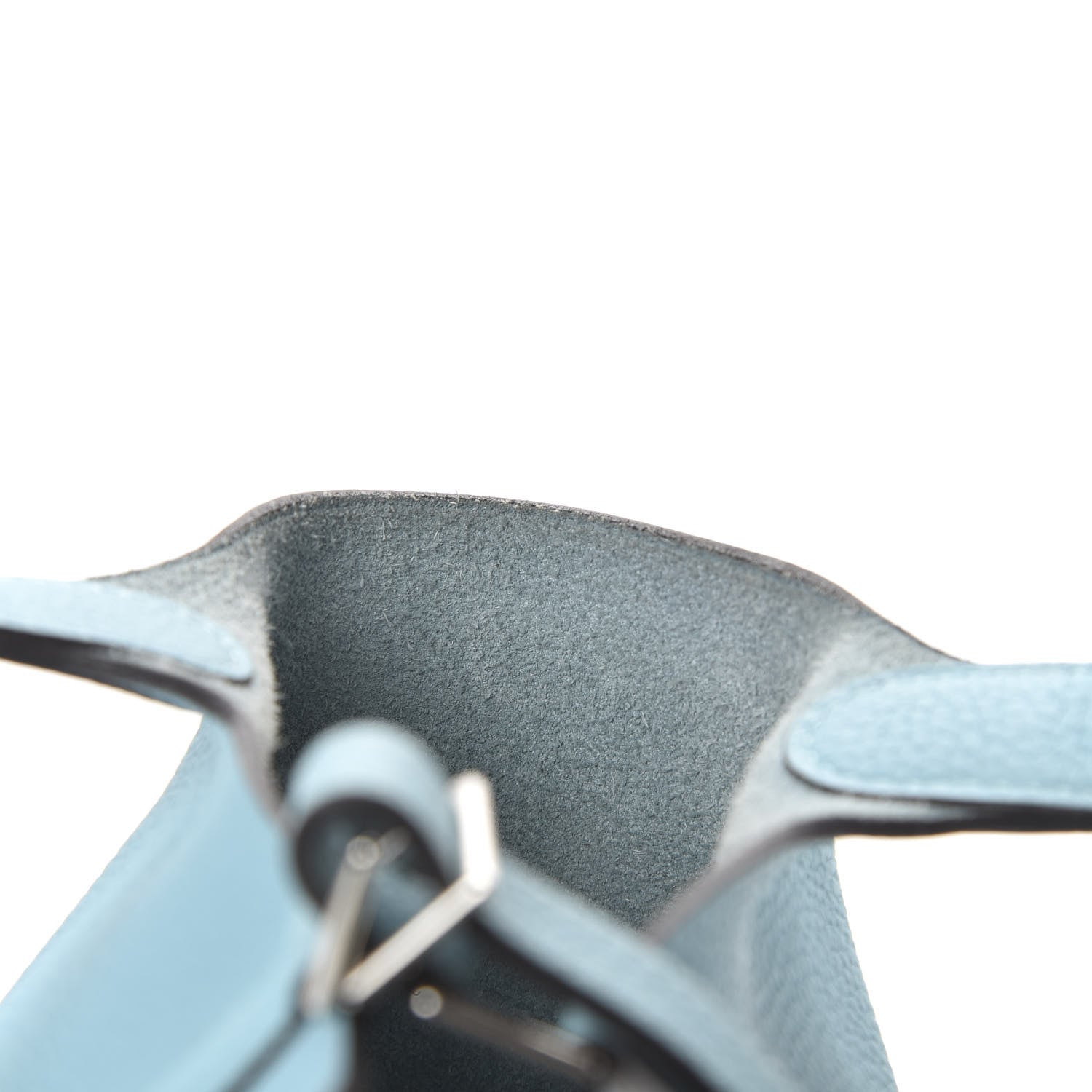 Hermes Taurillon Clemence Picotin Lock 18 PM Bleu Atoll 16 of 16