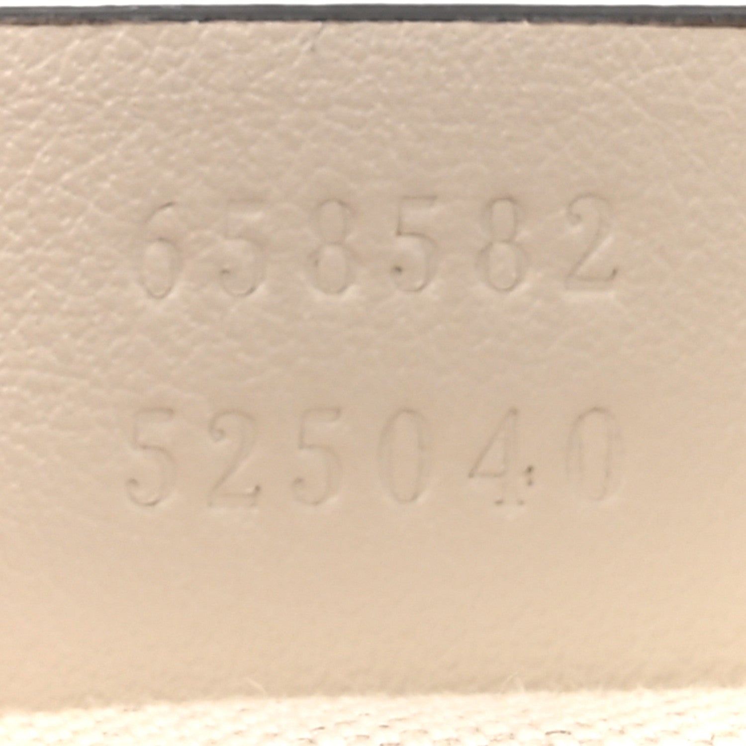 Gucci Calfskin GG Tennis Embossed Belt Bag Mystic White 7 of 10