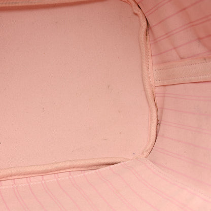 Louis Vuitton Damier Ebene Neo Neverfull MM Rose Ballerine 14 of 20