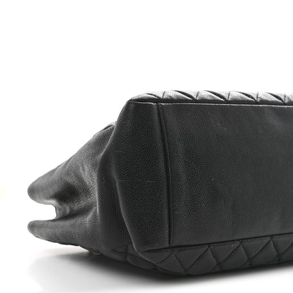 Chanel Caviar Quilted Grand Shopping Tote GST Black 10 of 14