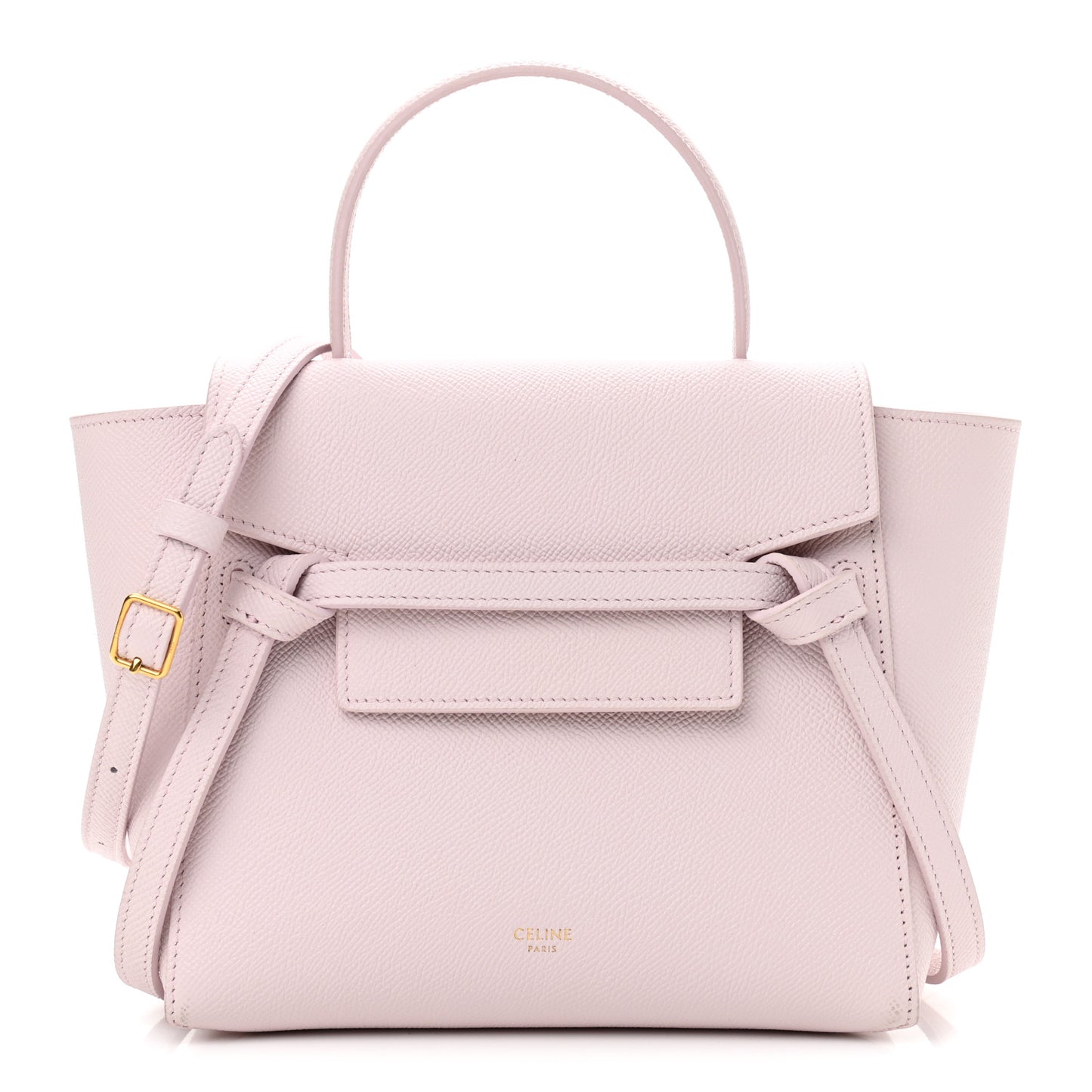 Grained Calfskin Pico Belt Bag Poudre