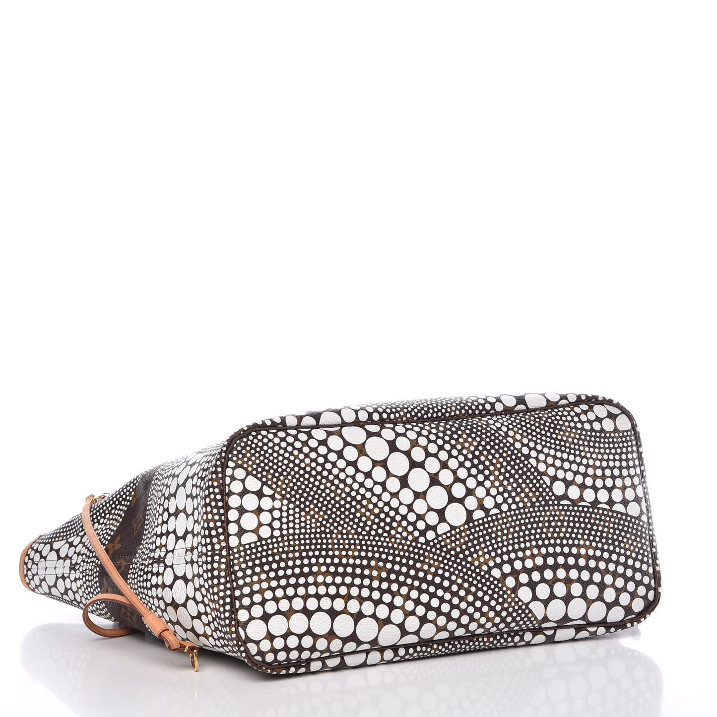 Monogram Kusama Waves Neverfull MM White