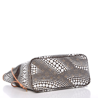 Louis Vuitton Monogram Kusama Waves Neverfull MM White 4 of 10