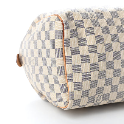 Louis Vuitton Damier Azur Speedy 30 8 of 11