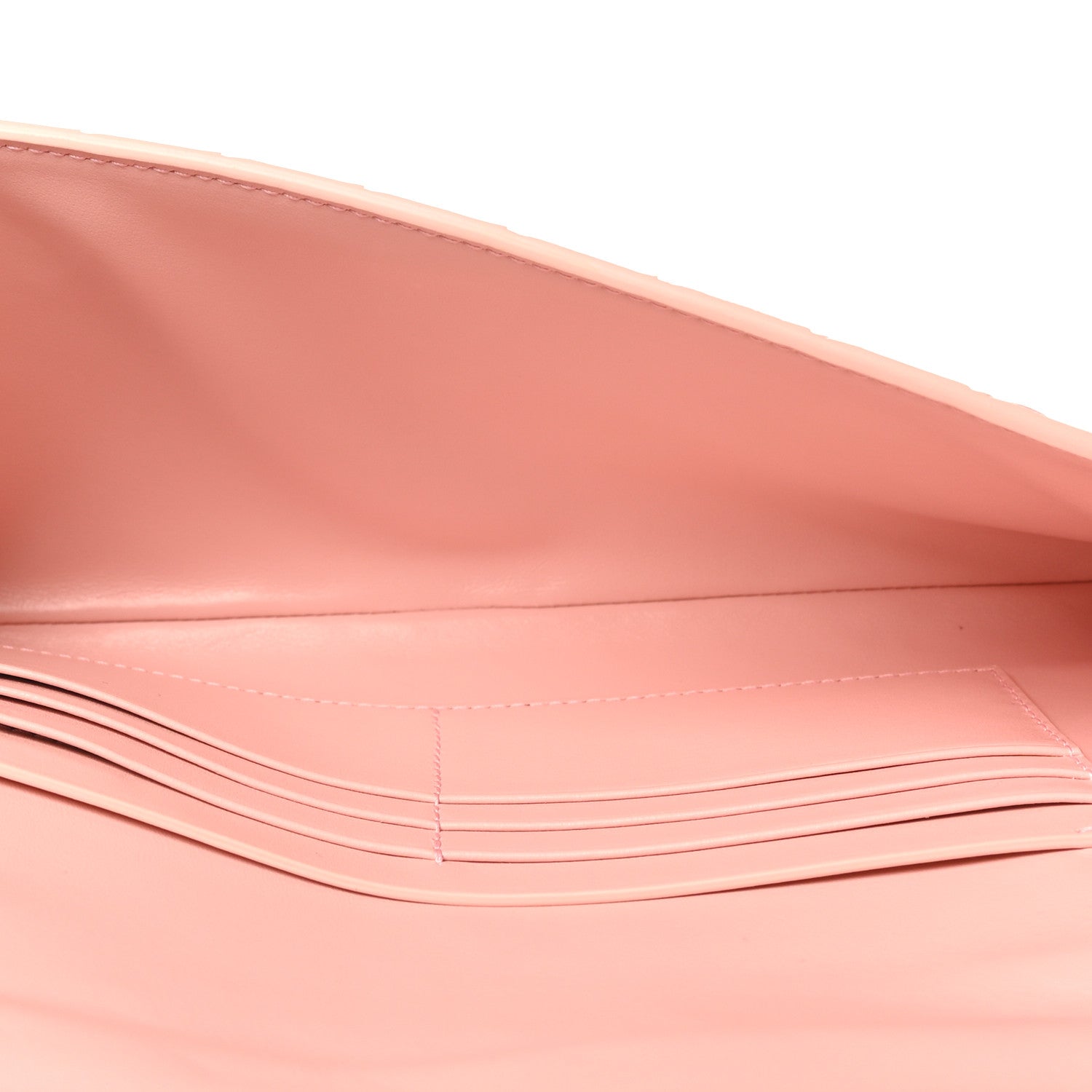 Bottega Veneta Nappa Intrecciato Long Andiamo Top Handle Clutch Rose 5 of 7