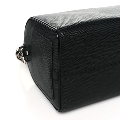 Louis Vuitton Epi Speedy Bandouliere 25 Black 8 of 9
