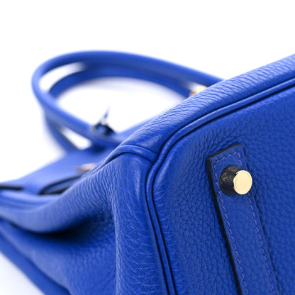 Hermes Togo Birkin 30 Bleu Royal 8 of 12