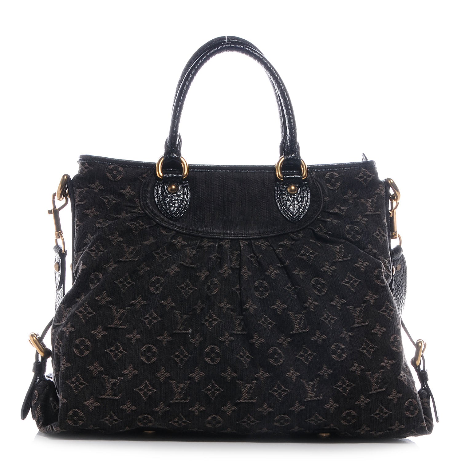 Louis Vuitton Denim Neo Cabby GM Black 1 of 8