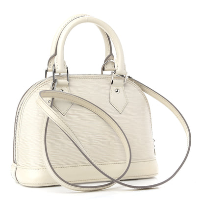 Louis Vuitton Epi Alma BB Ivory 3 of 9