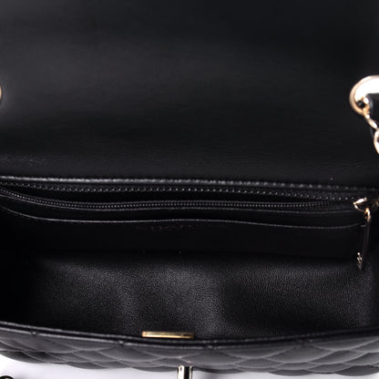 Chanel Lambskin Quilted Mini Rectangular Flap Black 5 of 9