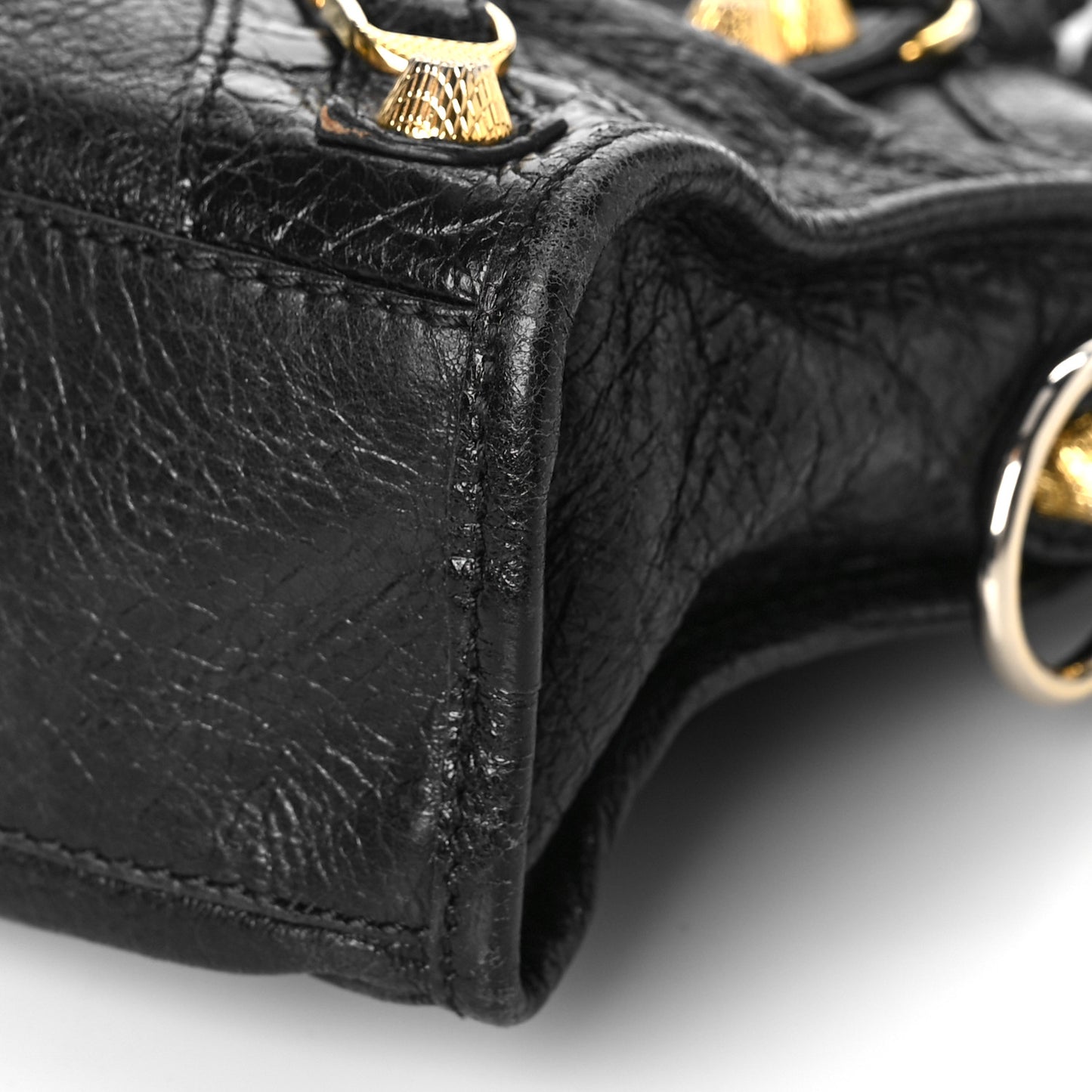 Agneau Giant 12 Gold Hardware Mini City Black