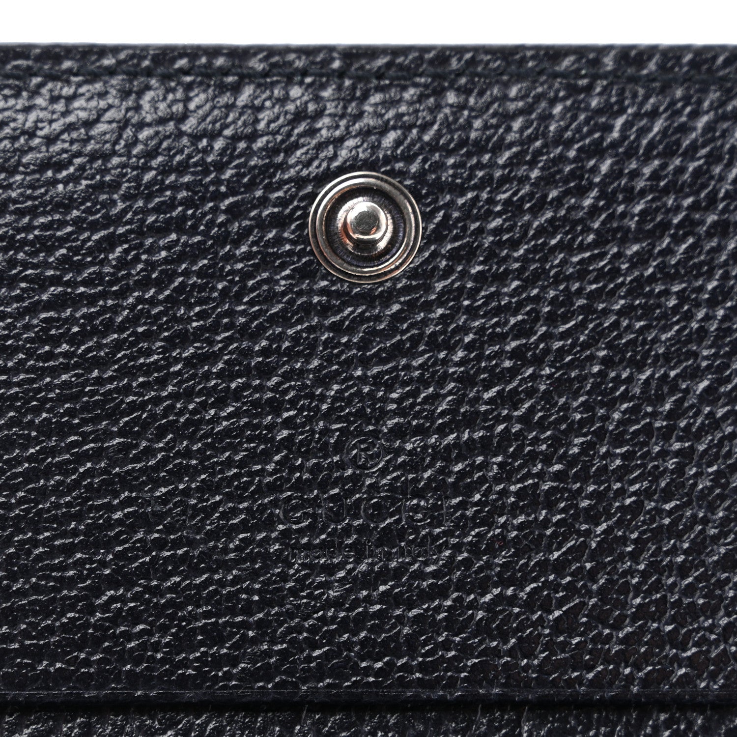 Gucci GG Supreme Monogram Textured Dollar Calfskin Web Ophidia Card Case Beige Blue 6 of 8