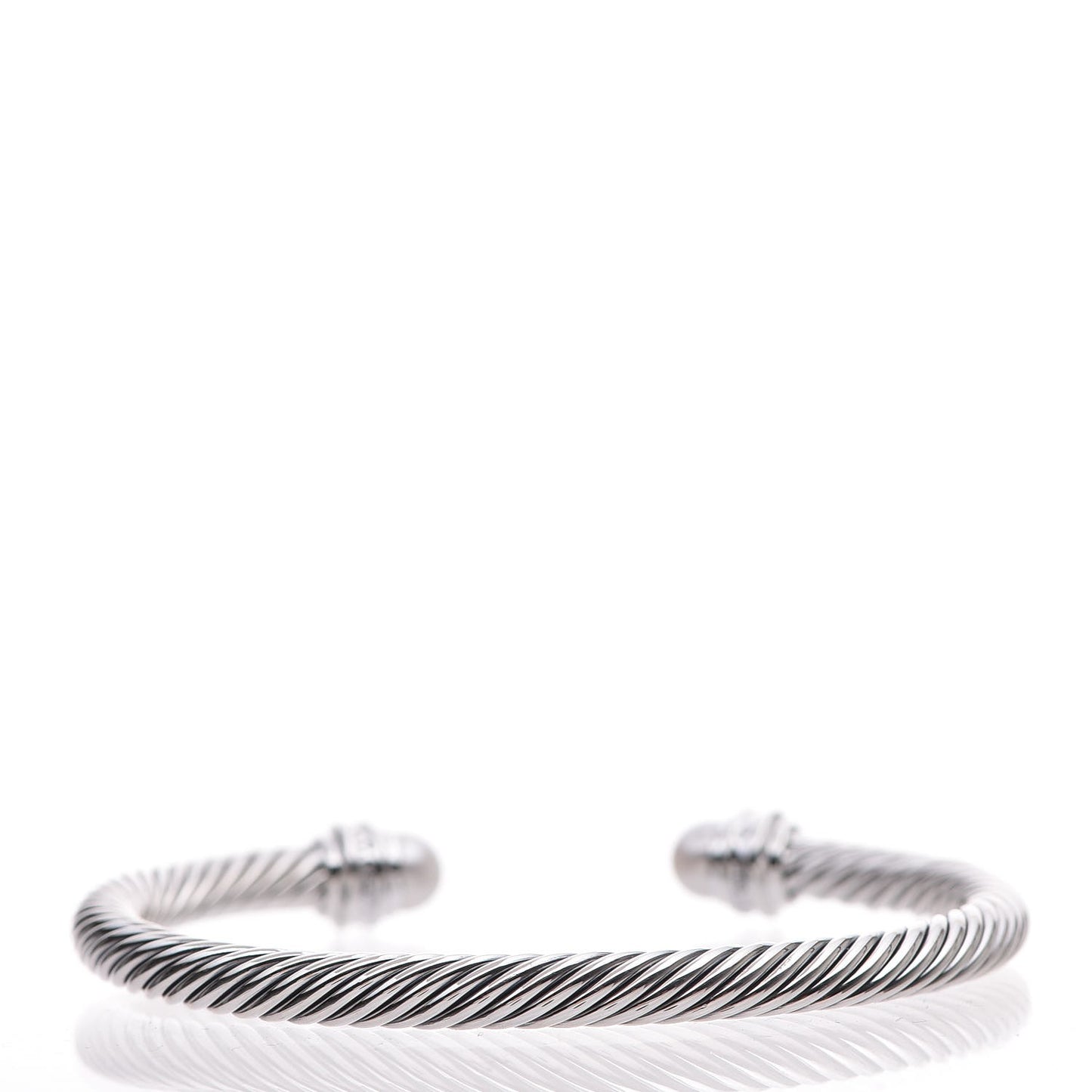 Sterling Silver Diamond Pearl 5mm Cable Classics Princess Bracelet