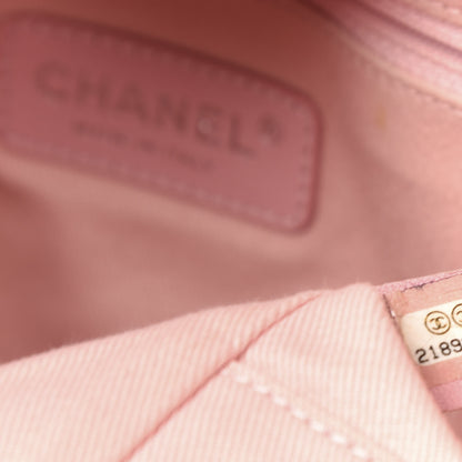 Chanel Canvas Medium Deauville Tote Pink 7 of 11