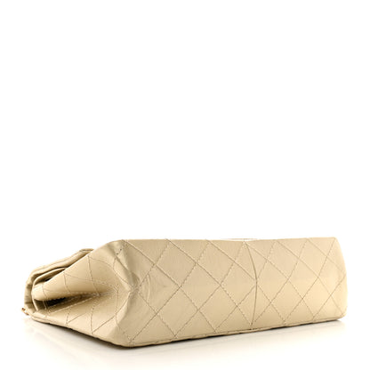 Chanel Metallic Aged Calfskin Quilted 2.55 Reissue 226 Flap Pale Gold 4 of 13