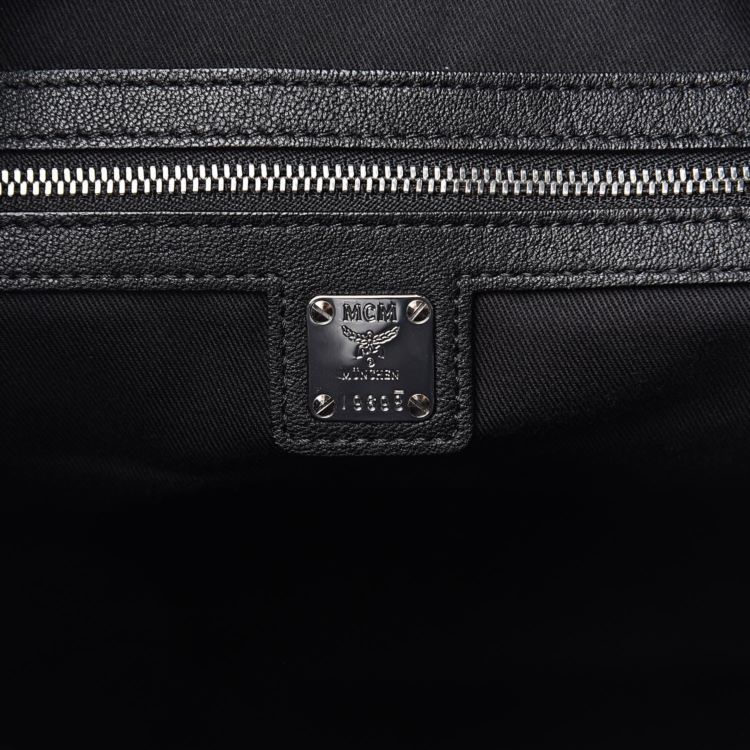 MCM Calfskin Ottomar Large Klara Hobo Black 6 of 9