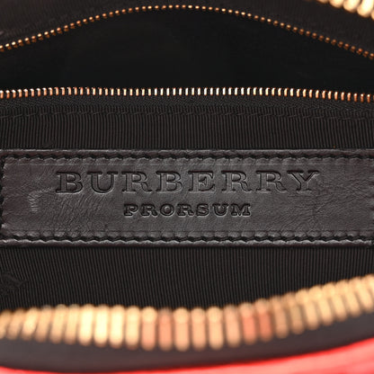 Burberry Metallic Calfskin Small Blaze Satchel Red 6 of 14