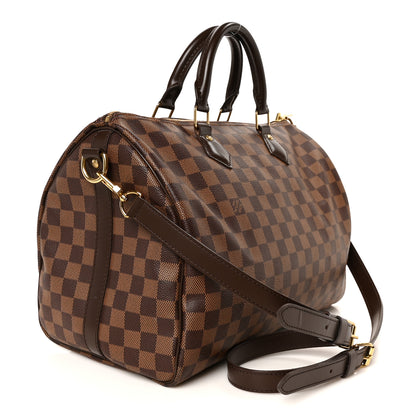 Louis Vuitton Damier Ebene Speedy Bandouliere 35 3 of 12