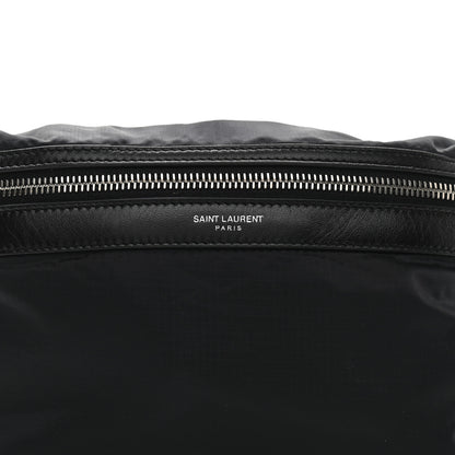 Saint Laurent Nylon City Fold Up Backpack Belt Bag Black 12 of 17