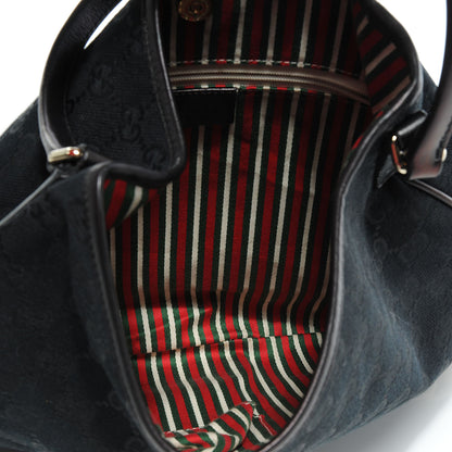 Gucci Monogram New Britt Medium Hobo Black 5 of 7