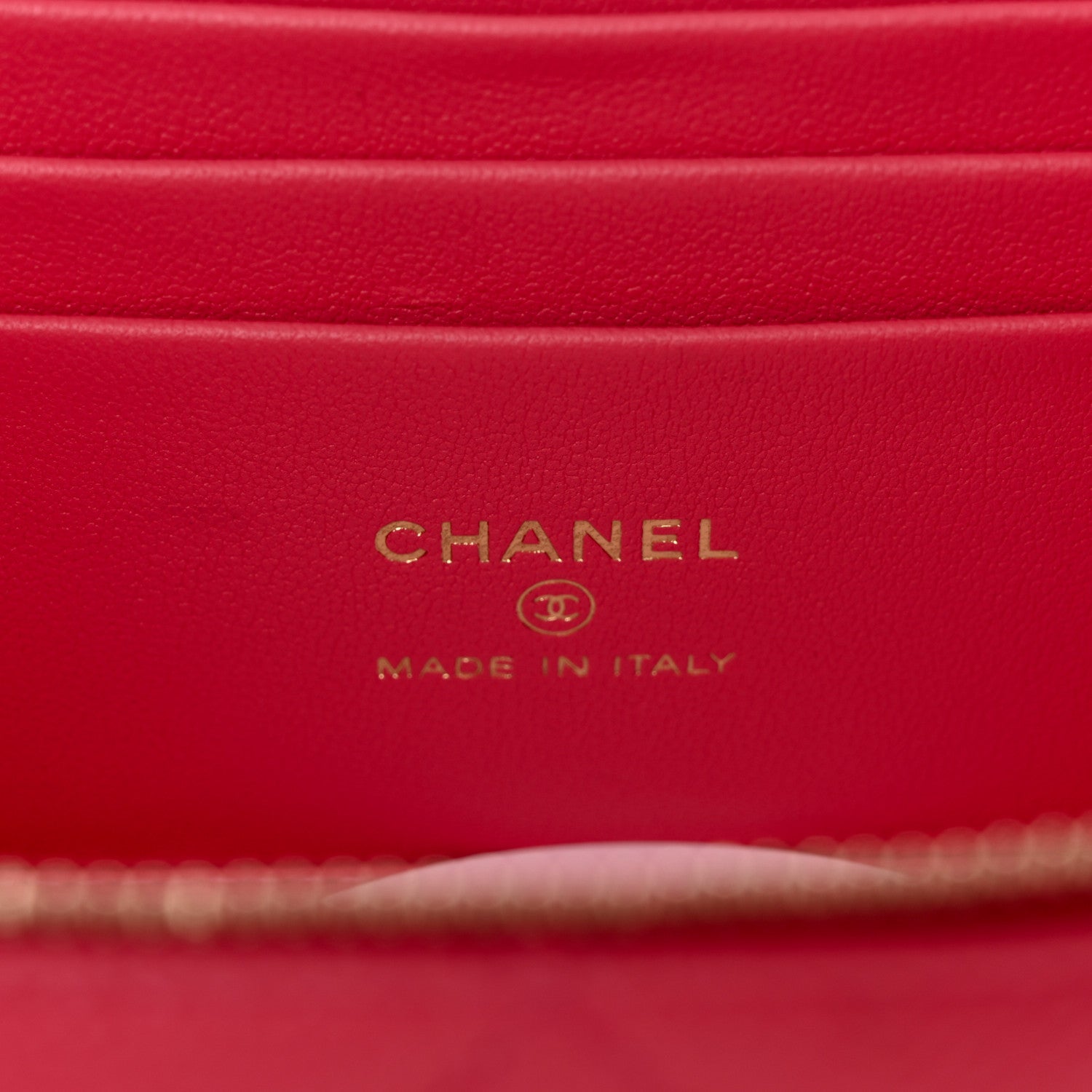 Chanel Caviar Quilted Sweetheart Vanity Case Pink 6 of 11