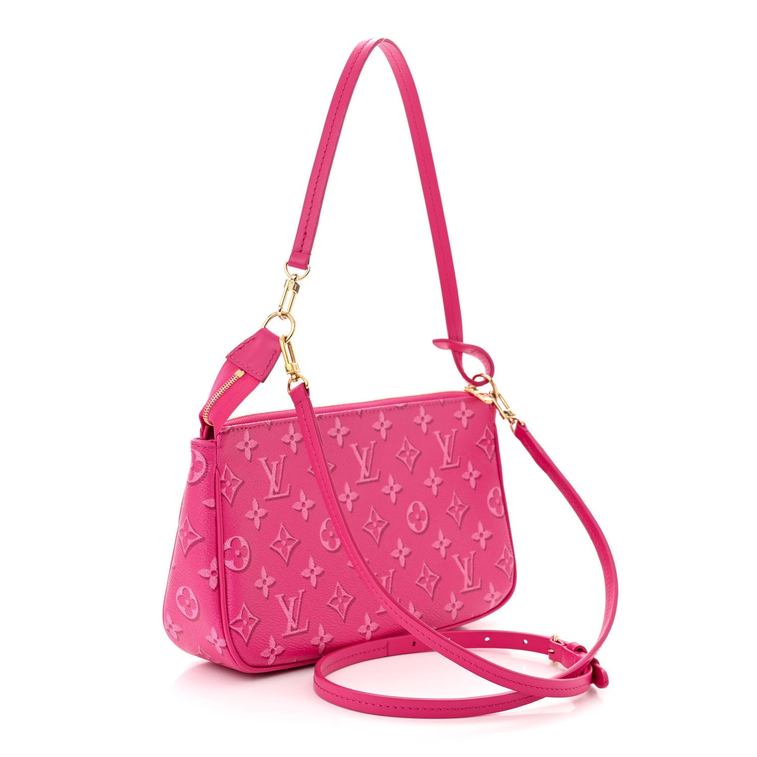 Louis Vuitton Monogram Fall For You Maxi Multi Pochette Accessories Fuchsia 3 of 10
