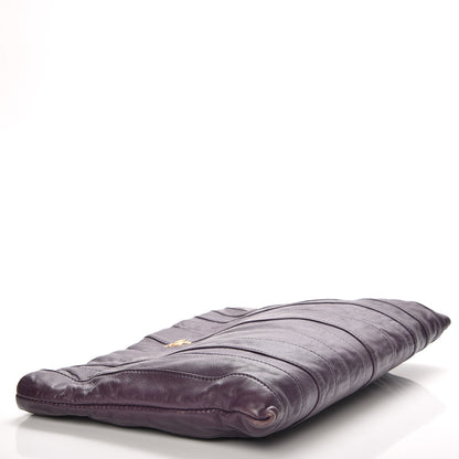 Prada Nappa Stripes Clutch Viola 4 of 10