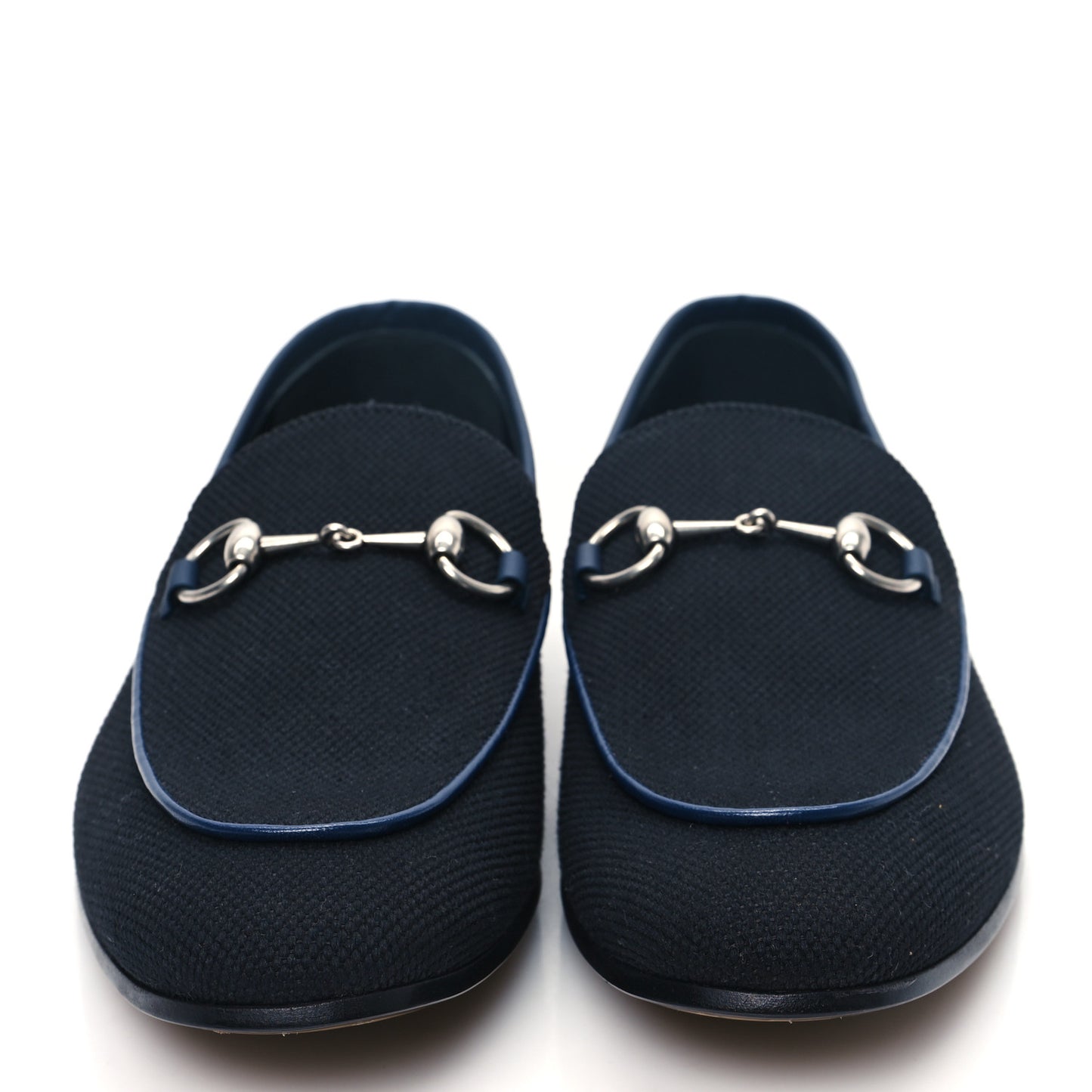 Canvas Horsebit Mens Jordaan Loafers 10.5 Black Blue Agata