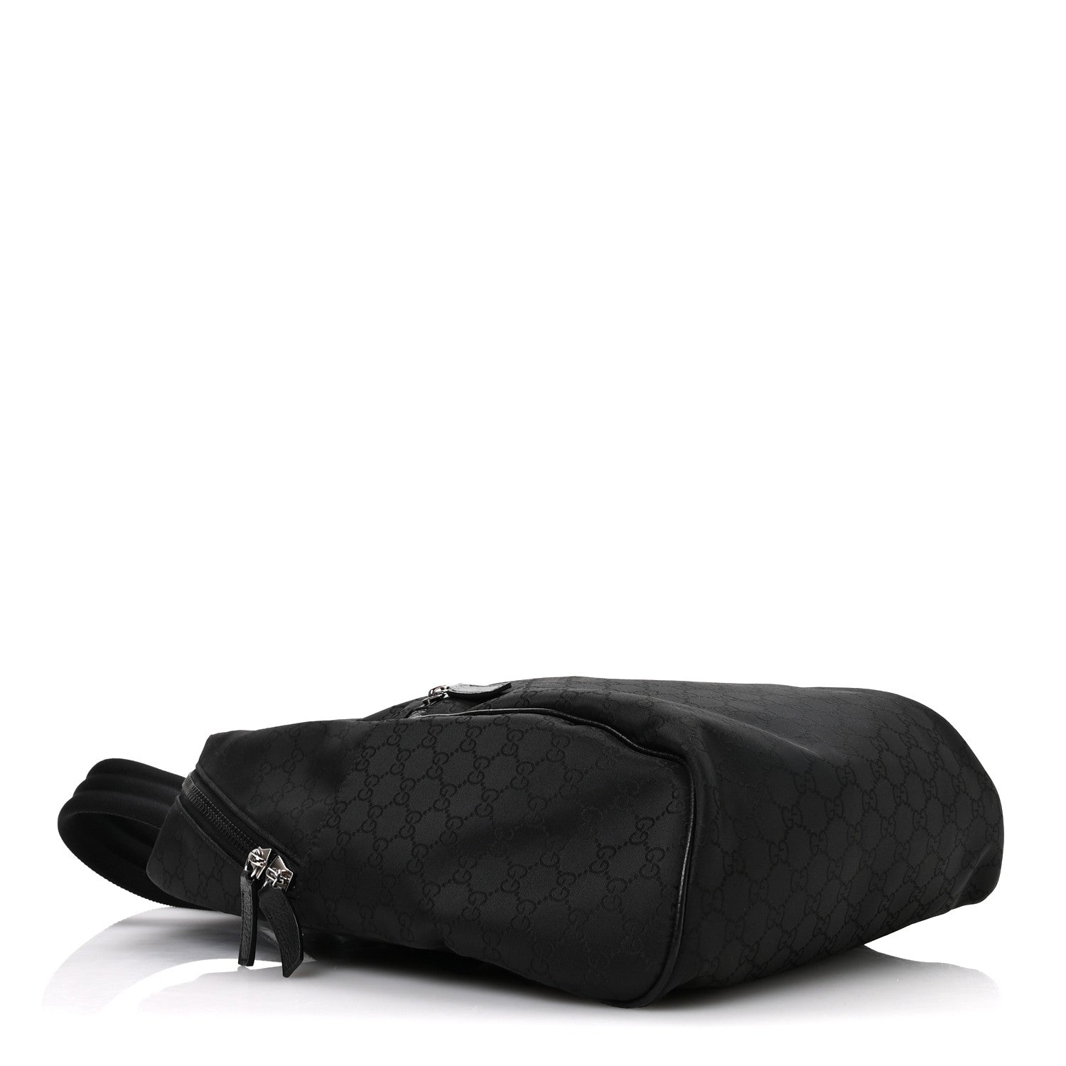 Gucci Nylon Monogram Slim Backpack Black 4 of 10