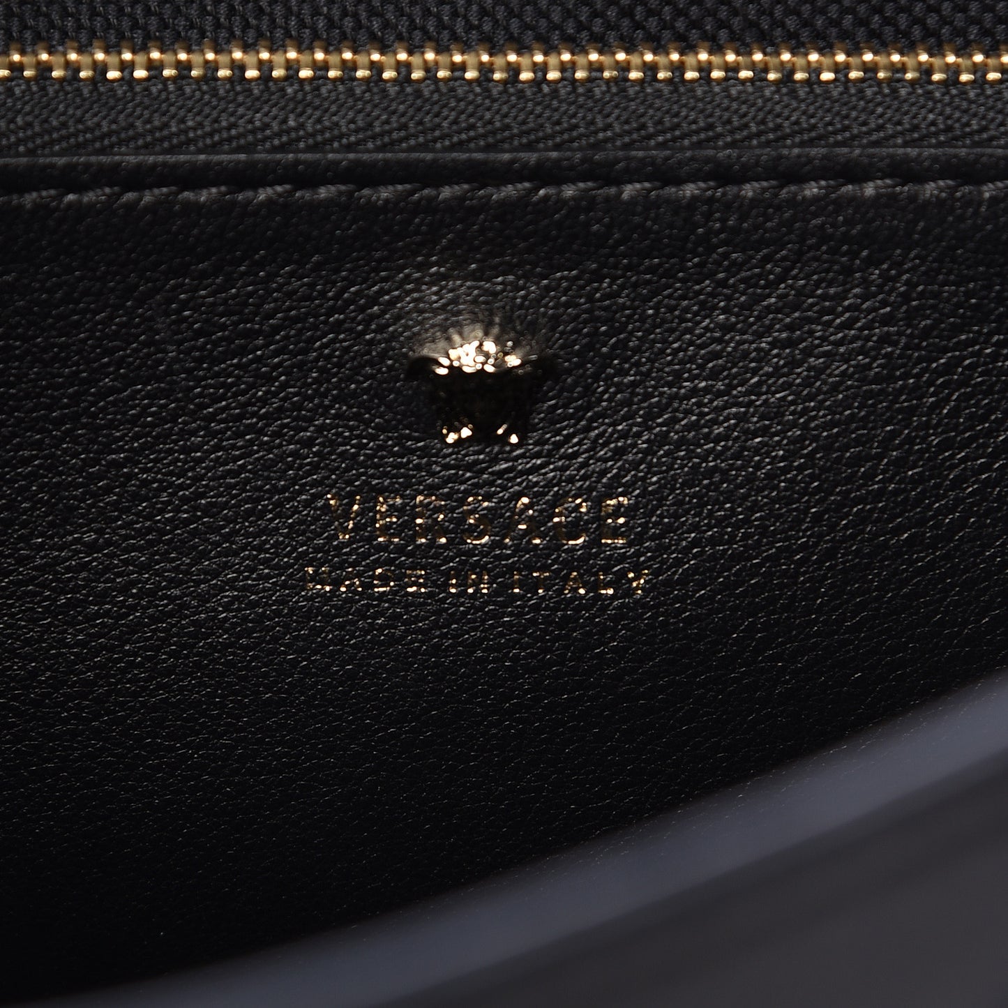 Calfskin Medium Palazzo Empire Bag Black