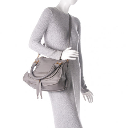 Chloe Calfskin Medium Marcie Satchel Cashmere Grey 2 of 7