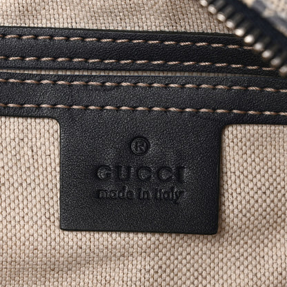 Gucci GG Plus Monogram Selleria Calfskin Medium Messenger Bag Beige Blue 6 of 9