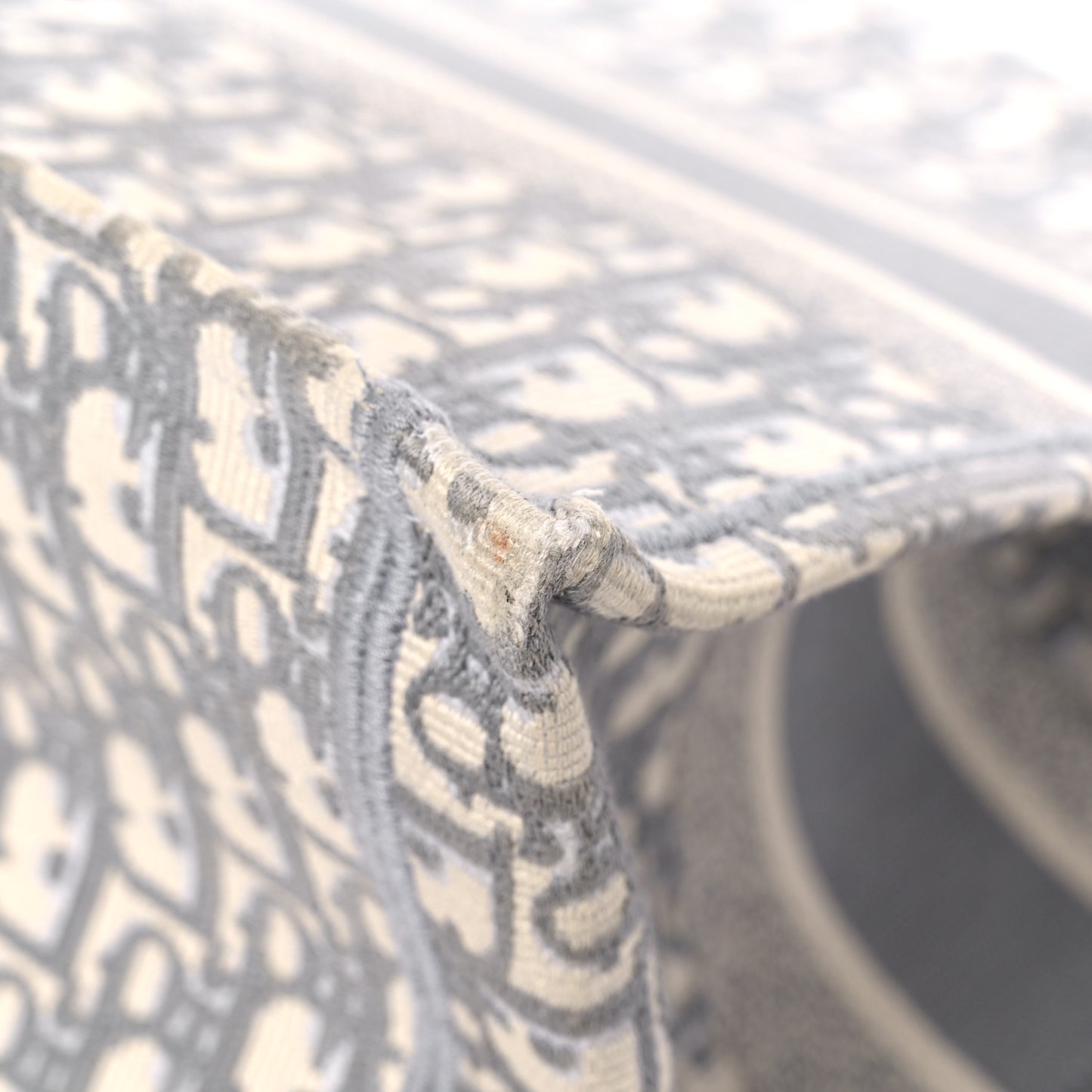 Oblique Medium Book Tote Grey