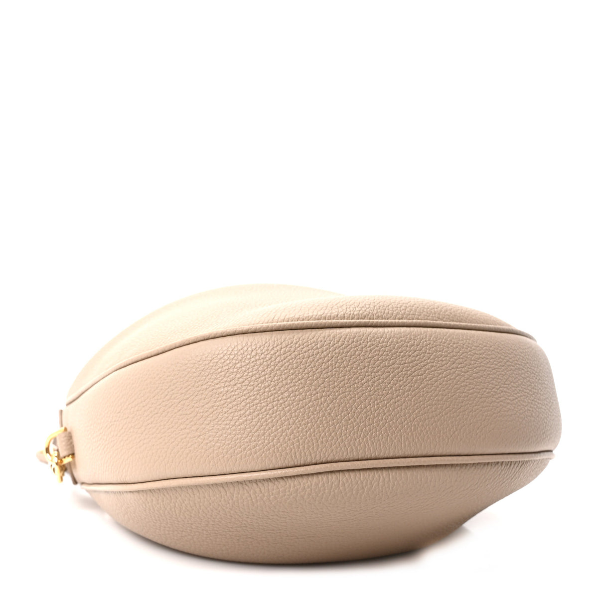 Supple Grained Calfskin Teen Lulu Shoulder Bag Safari